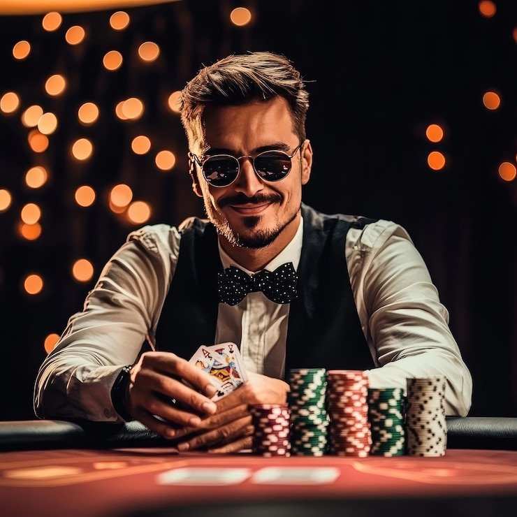 Ilustrasi mekanisme gulungan Slot Online dengan simbol-simbol khas pada layar perangkat mobile